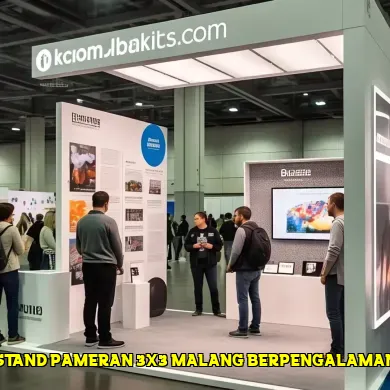 stand pameran 3x3 malang berpengalaman